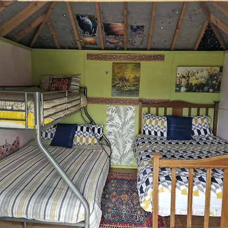 Scenic Glamping Hut With Sustainable Biodiversity Habitat Near Shannon Estuary In County Clare, Ireland *